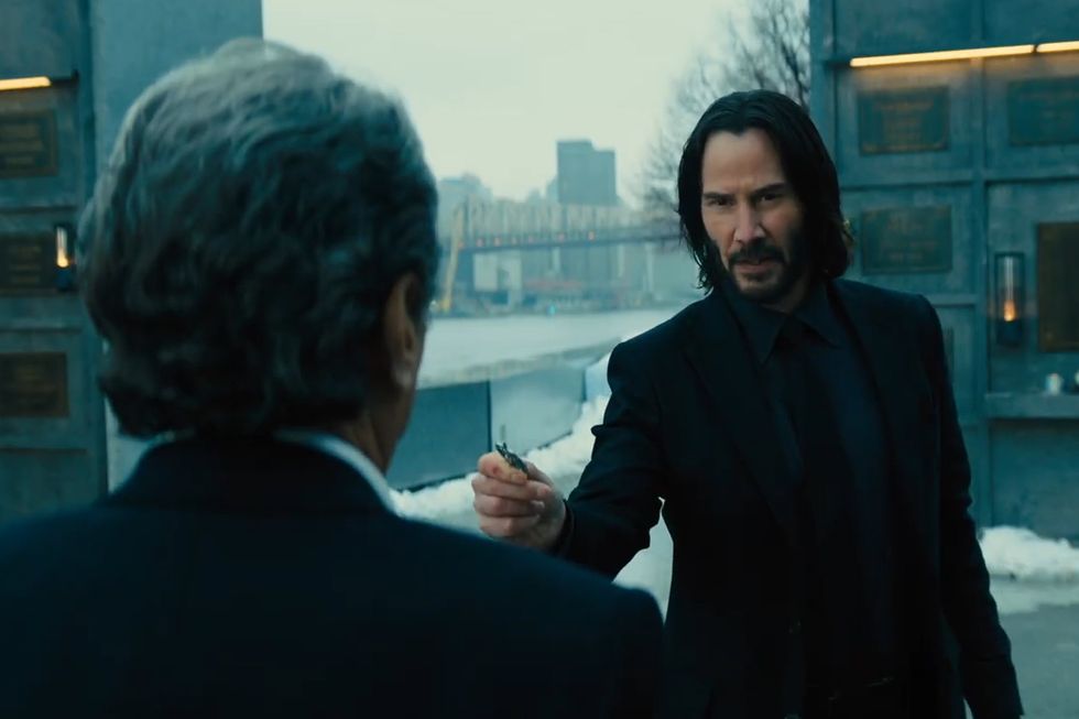 John Wick Chapter 4 Unveils First Look at Keanu Reeves' Return