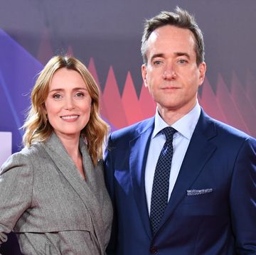 keeley hawes and matthew macfadyen on the red carpet