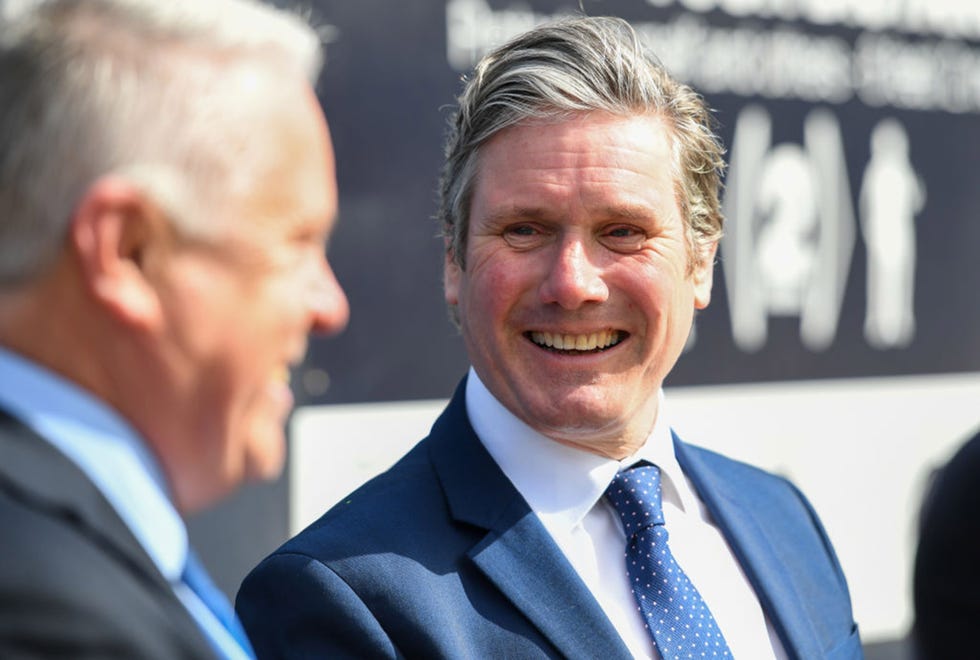 el político británico keir starmer