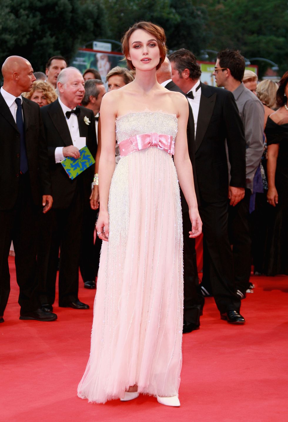 64th venice film festival opening ceremony and the atonement premiere