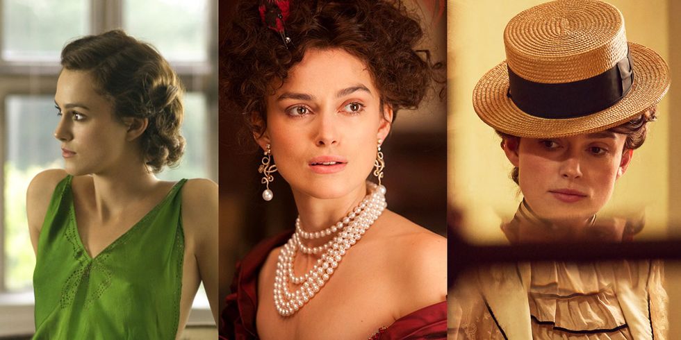 Keira Knightley Movie Roles Beauty Looks