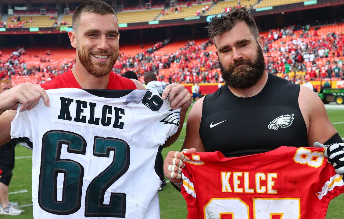 Jason and Travis Kelce