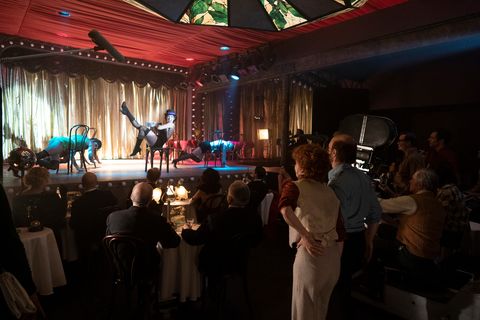 Fosse and Verdon film the "Mein Herr" performance from Cabaret in Fosse/Verdon.