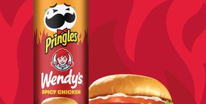 kellogg company pringles wendy's spicy chicken sandwich chips
