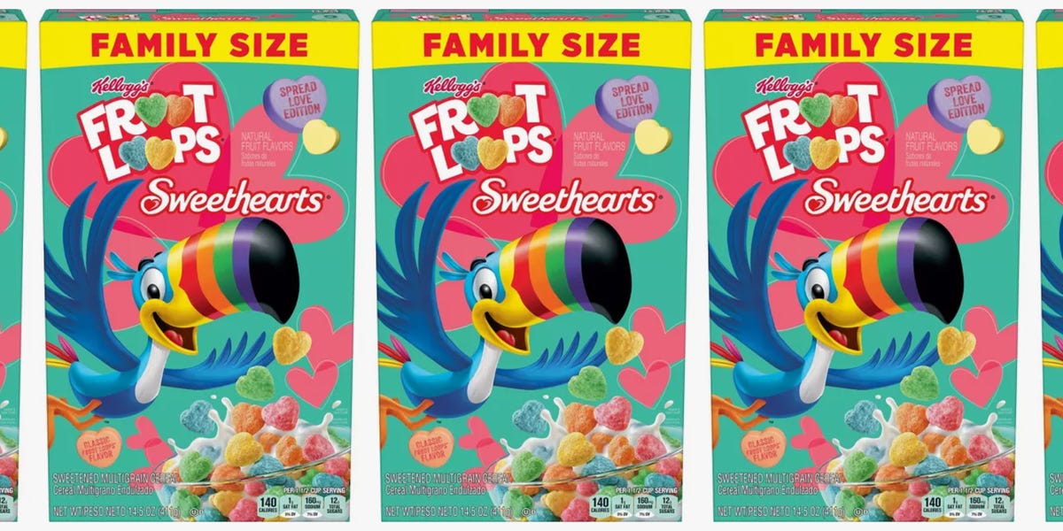 Froot Loops: Fruit-Flavoured Cereal