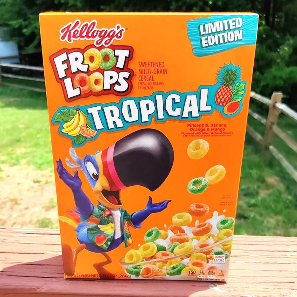 Froot Loops' New Tropical Cereal Has Pineapple, Banana, Orange