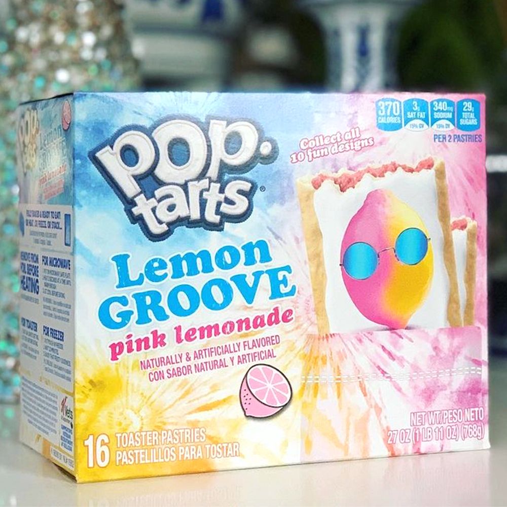 kellogg's pop tarts lemon groove pink lemonade