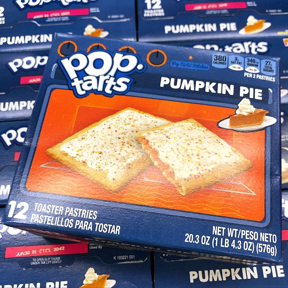 kellogg's pop tarts pumpkin pie