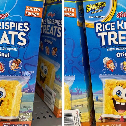 The New SpongeBob Squarepants Rice Krispies Treats Are Much Cuter