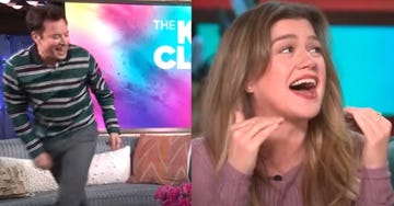 kelly clarkson show jimmy fallon walks offstage instagram reaction