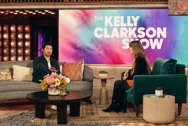 kelly clarkson show simu liu atlas movie instagram