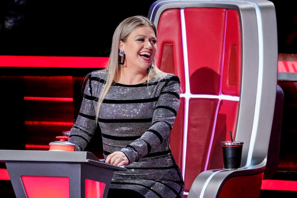 'The Voice' Coach Kelly Clarkson Wore the Best Outfits During the ...