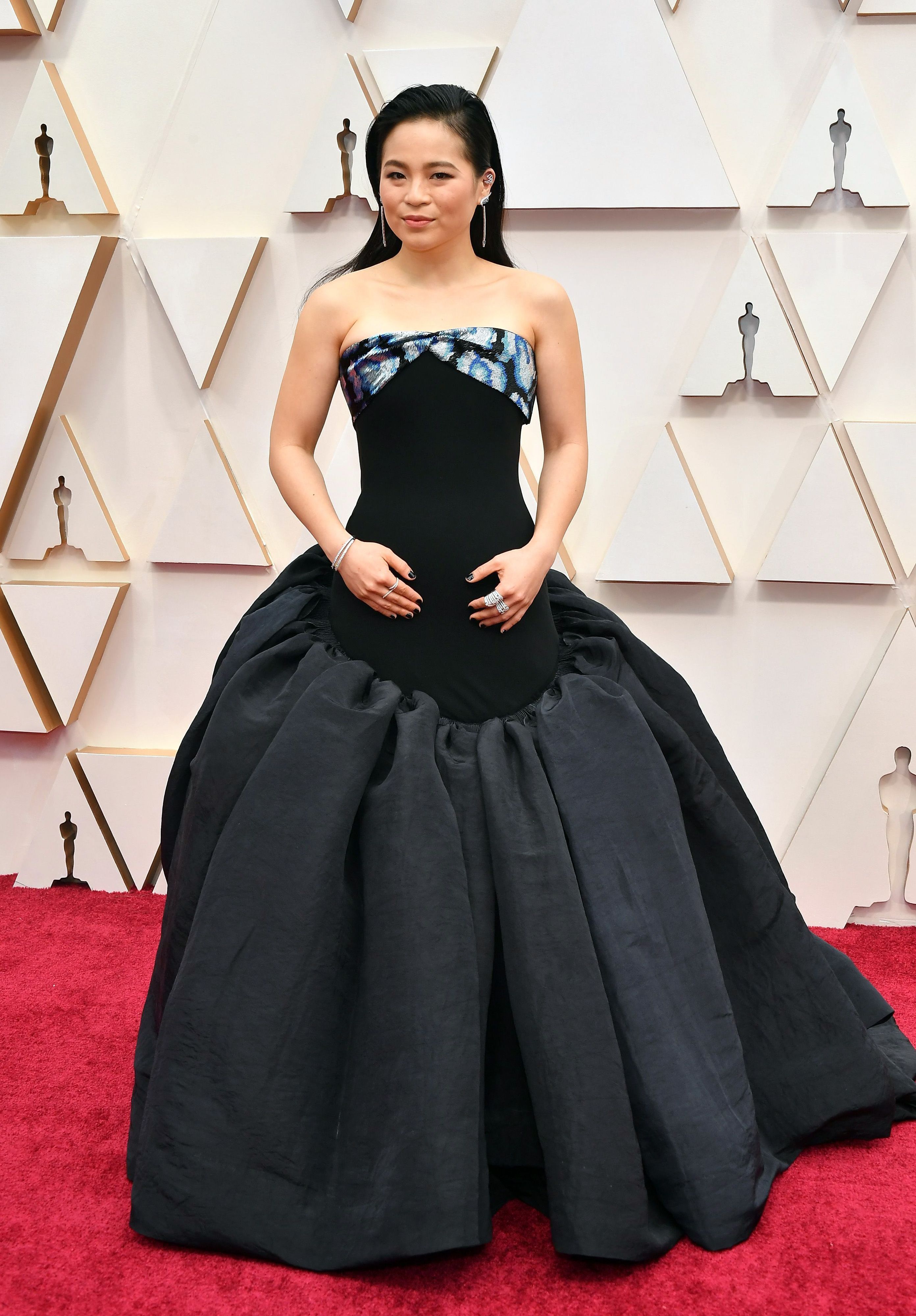 Oscars 2024 black dress