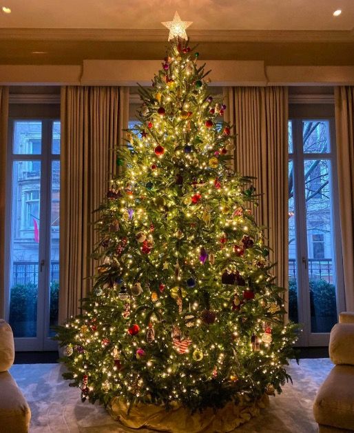 The Best Celebrity Christmas Trees Of 2020