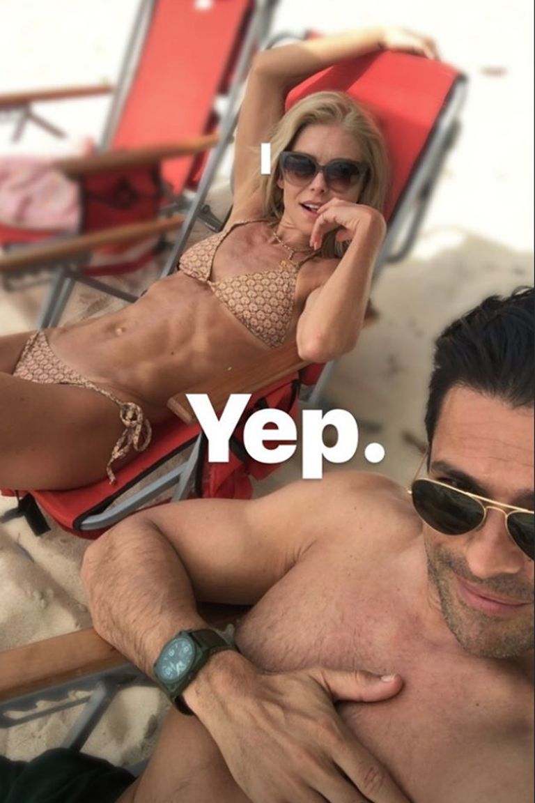 Kelly Ripa Looks Incredible in String Bikini While on Vacation photo