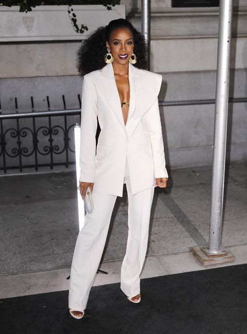 new york, ny   september 07 kelly rowland at harpers bazaar icons event on september 07, 2018 in new york city photo by jackson leegc images