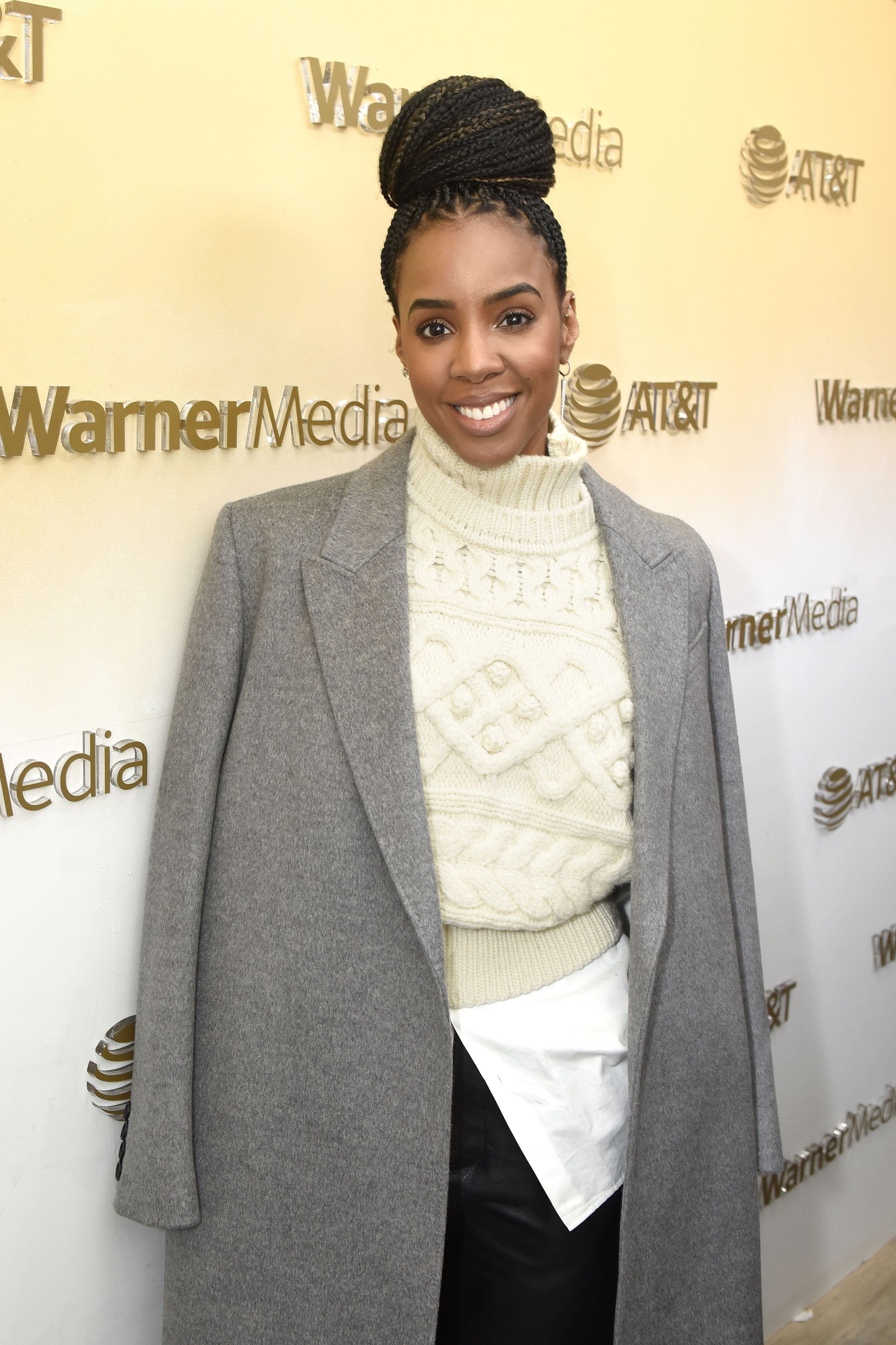 Kelly Rowland Debuts New Haircut While Dressed In Fendi