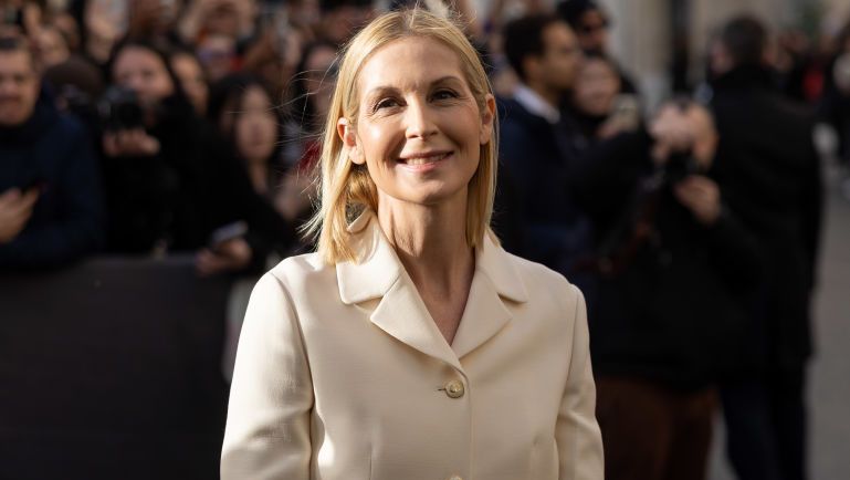 preview for Kelly Rutherford arrives at the Christian Dior couture show
