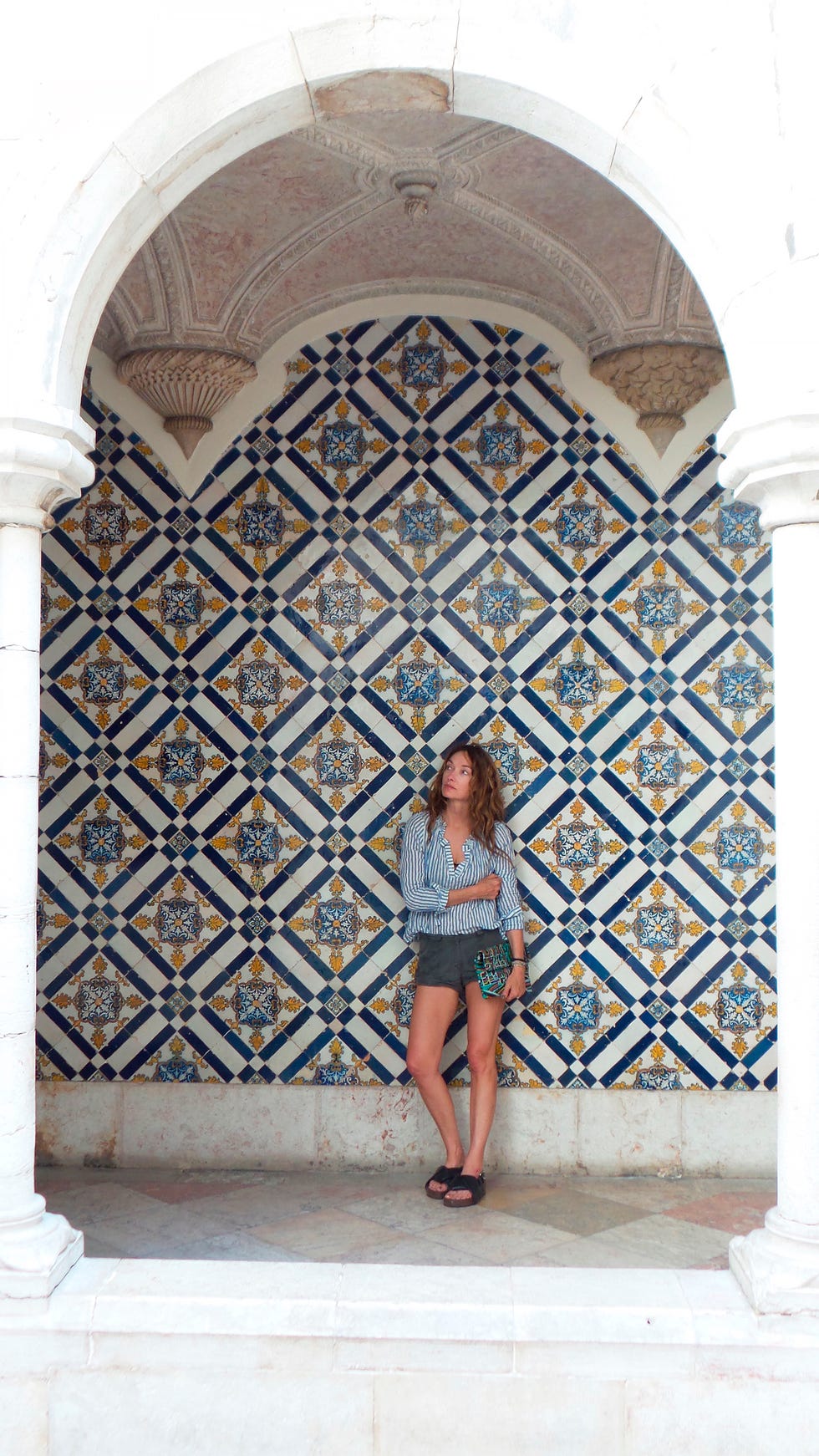 kelly wearstler by tiled walled in lisbon