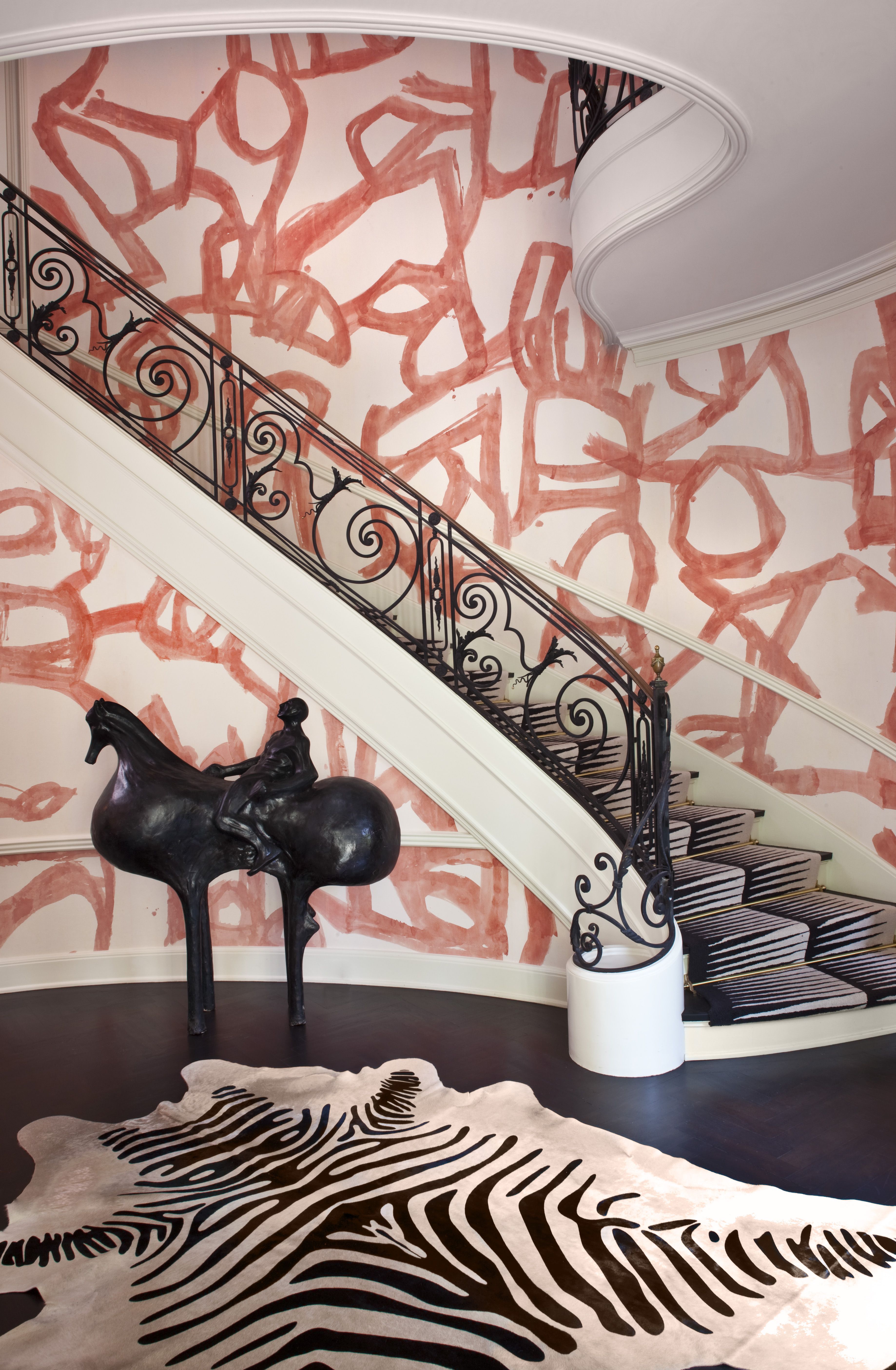 How To Wallpaper Stairs  Bower Power