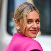 Kelsea Ballerini Chase Stokes Dating kelsea ballerini wears a pink ribbed wool squared neck top, outside carolina herrera, during new york fashion week, on february 13, 2023 in new york city photo by edward berthelotgetty images