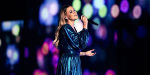 country singer kelsea ballerini performing at the 2021 cmt awards