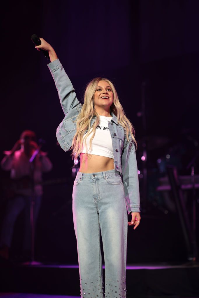 new york, new york   september 24 kelsea ballerini performs onstage during the heart first tour at radio city music hall on september 24, 2022 in new york city photo by dimitrios kambourisgetty images for aba