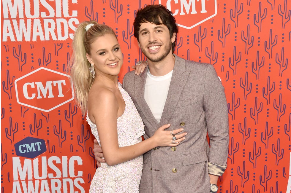 'heartfirst' country music singer kelsea ballerini with her husband, australian country singer morgan evans