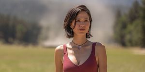 kelsey asbille as monica dutton on yellowstone