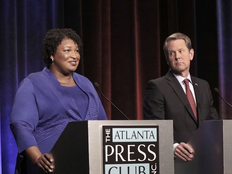 Georgia gubernatorial candidates (L-R) Clash in First Debate
