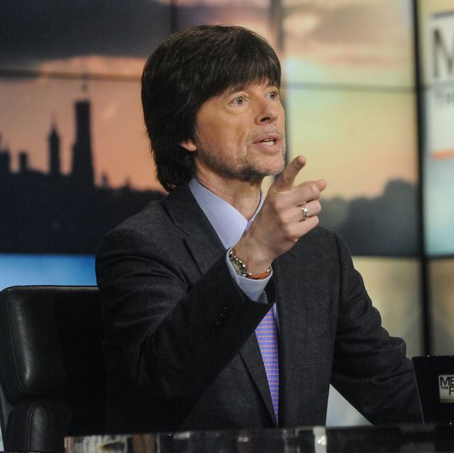 meet the press    pictured l r  filmmaker ken burns appears on "meet the press" in washington, dc, sunday, april 13, 2014 photo by william b plowmannbcnbc newswirenbcuniversal via getty images
