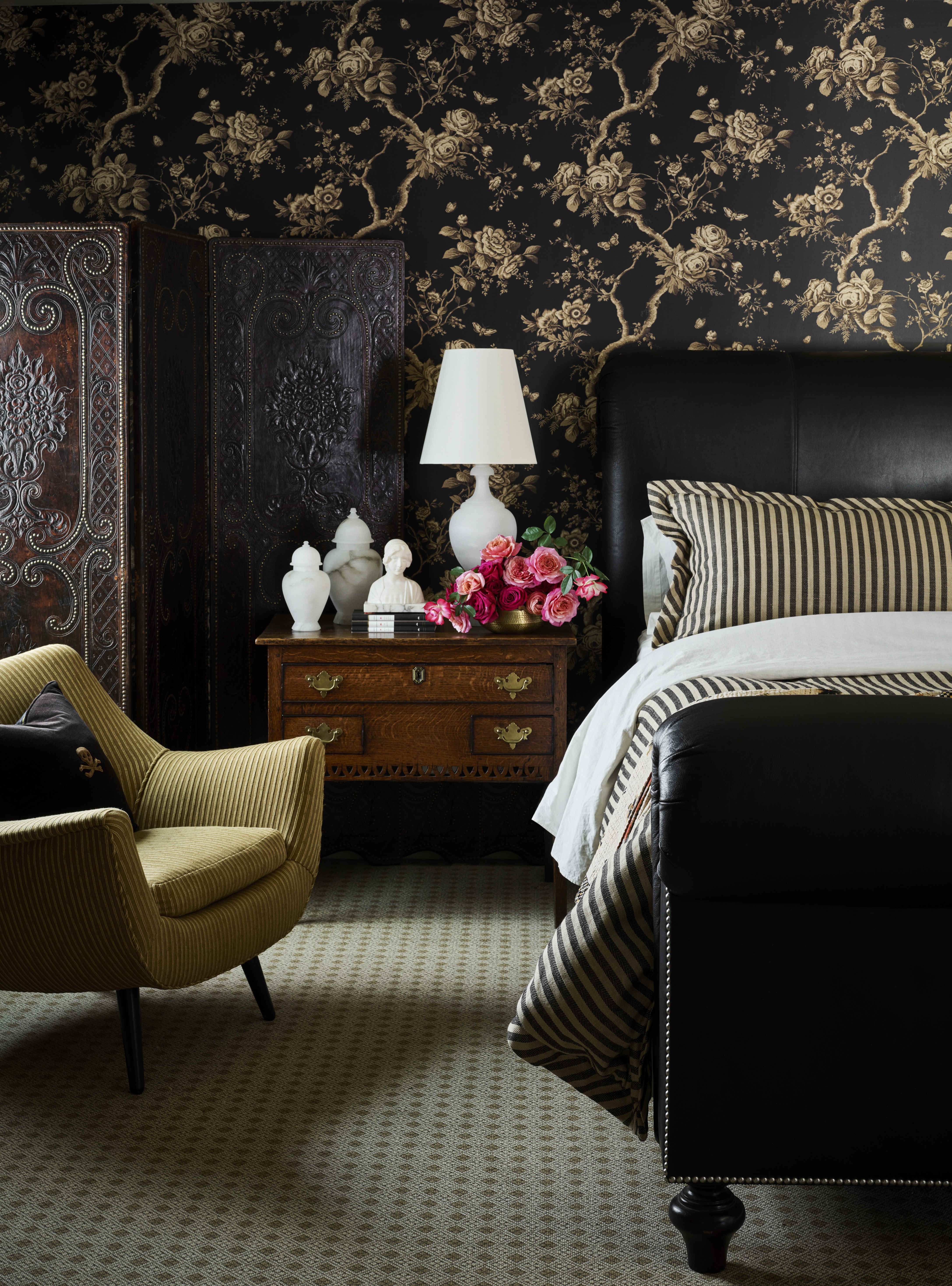 Susan E. Brown, Interior Design | Why Black Wallpaper Is all the Rage
