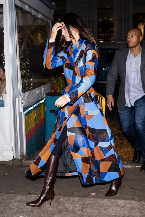 new york, new york   november 09 kendall jenner is seen in the east village on november 09, 2022 in new york city photo by gothamgc images
