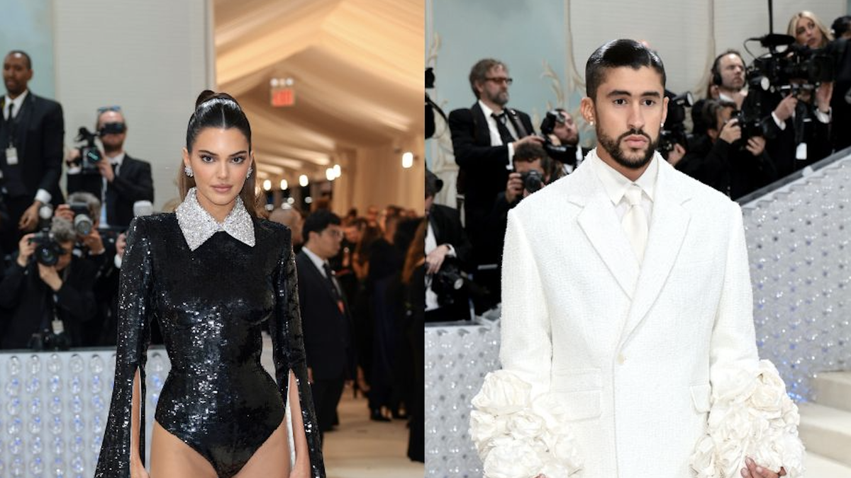 Kendall Jenner and Bad Bunny Attend the 2023 Met Gala