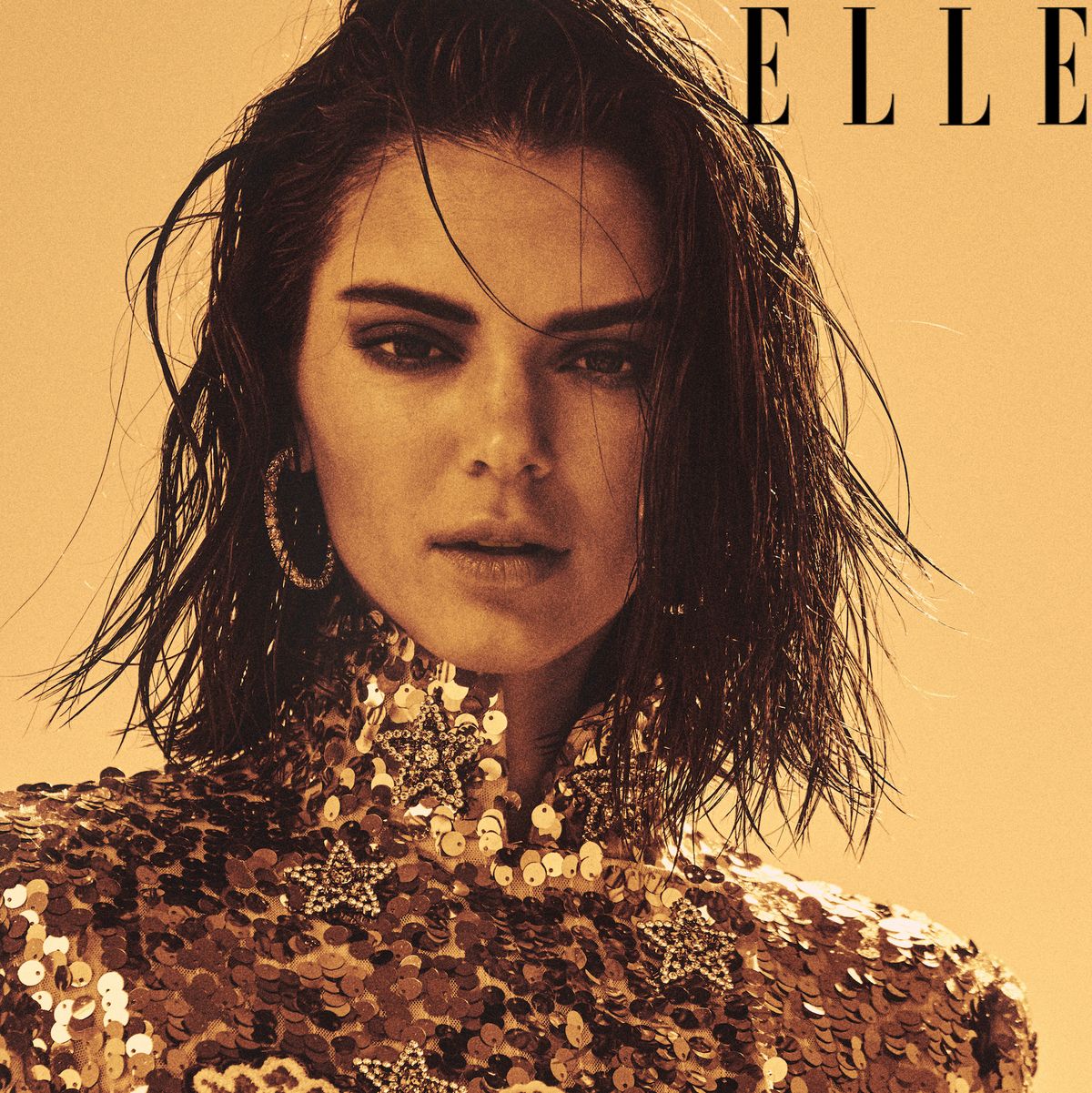 Kendall Jenner Stars in the Cover Story of Elle Magazine June 2018 Issue