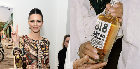 kendall jenner and 818 tequila brand
