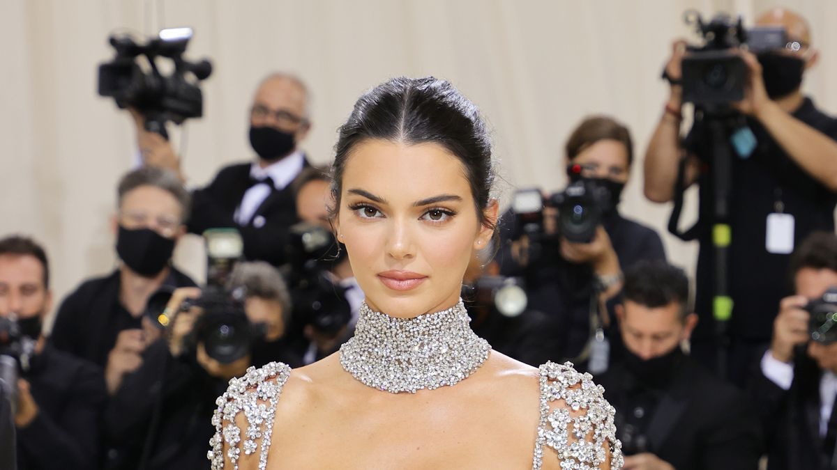 Kendall Jenner Wears a Naked Dress at the Met Gala in 2021