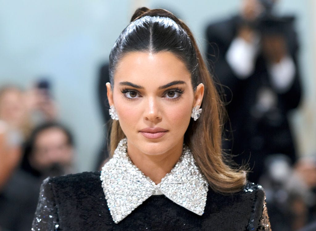 Kendall Jenner looks unrecognisable with new bleached eyebrows