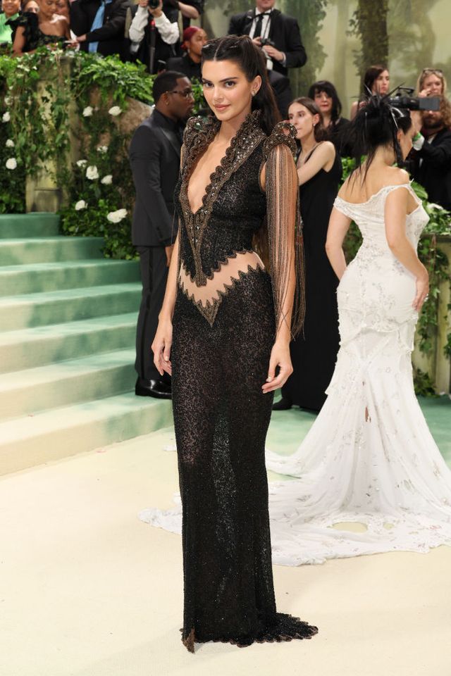 Kendall Jenner's vintage dress flashes her bum at 2024 Met Gala