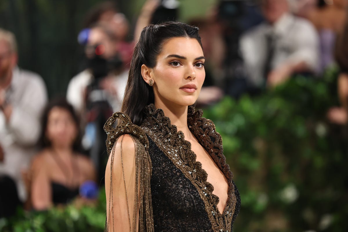 Kendall Jenner Wears Givenchy Dress With Cutout at 2024 Met Gala
