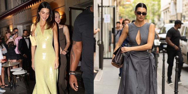 Kendall Jenner Perfects the Mini Dress In Two Ways While In Paris