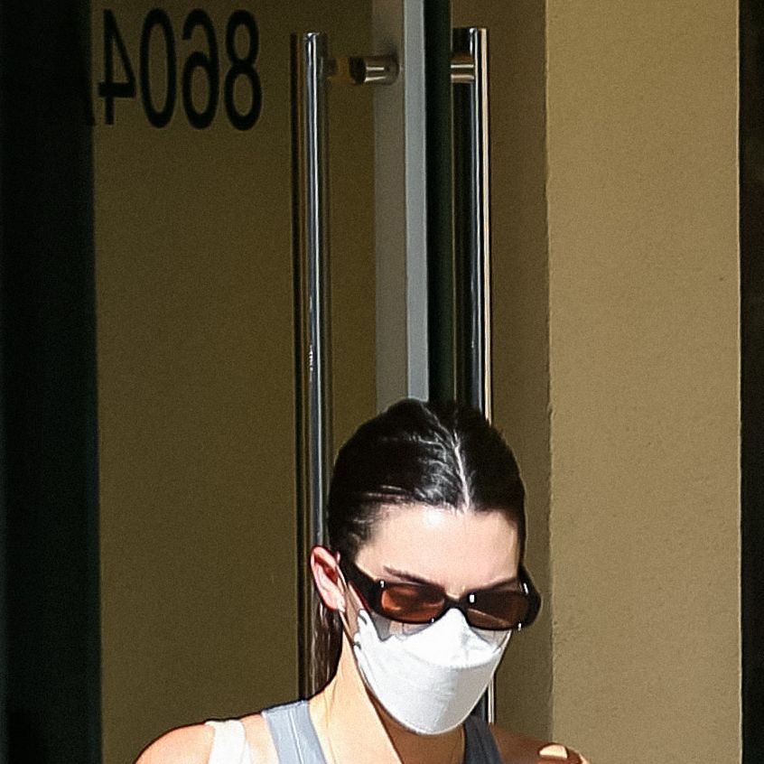 Kendall Jenner cuts a gym-honed figure as she heads to Pilates