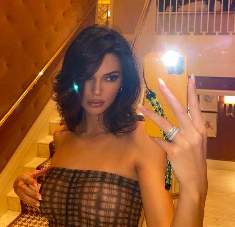 Kendall Jenner just shared a completely naked photoshoot