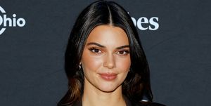 kendall jenner poses naked with set of christmas lights
