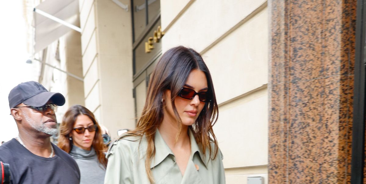 Only Kendall Jenner Could Pull Off Wearing a Trench Coat As a Minidress