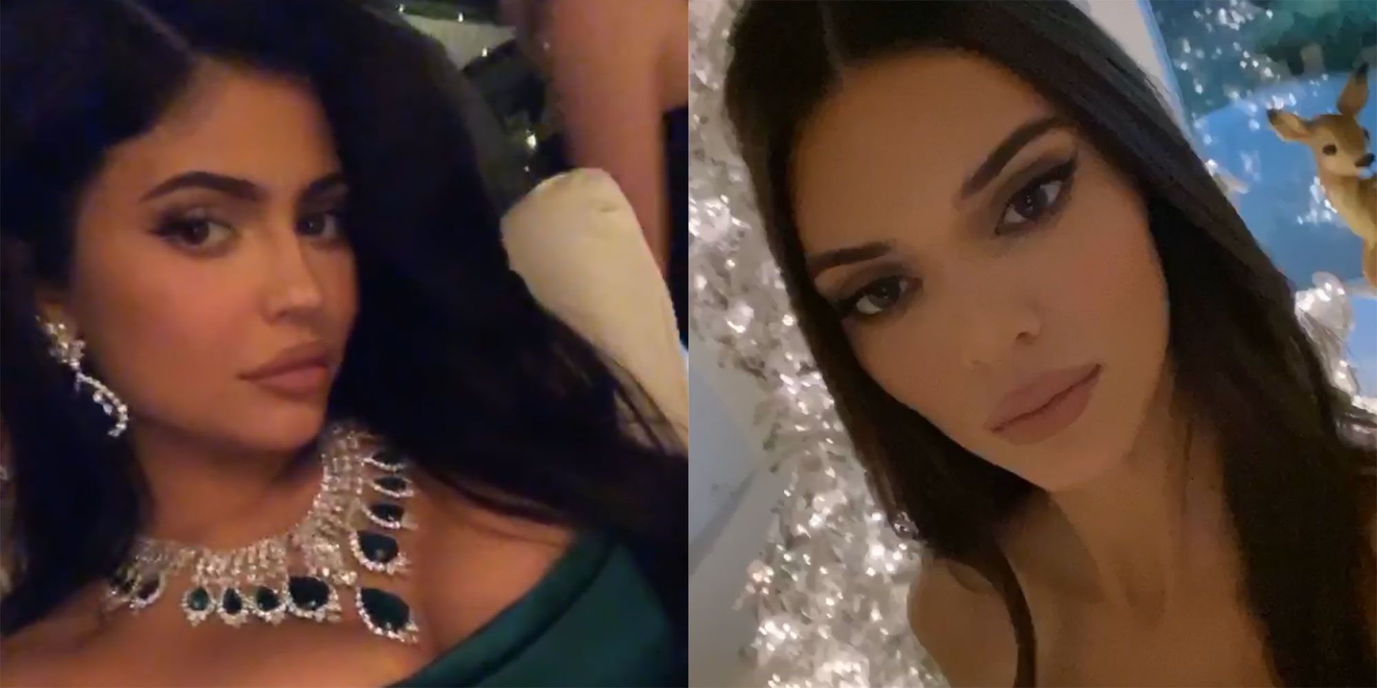 Leggy Kendall and Kylie Jenner celebrate the holidays with ANOTHER