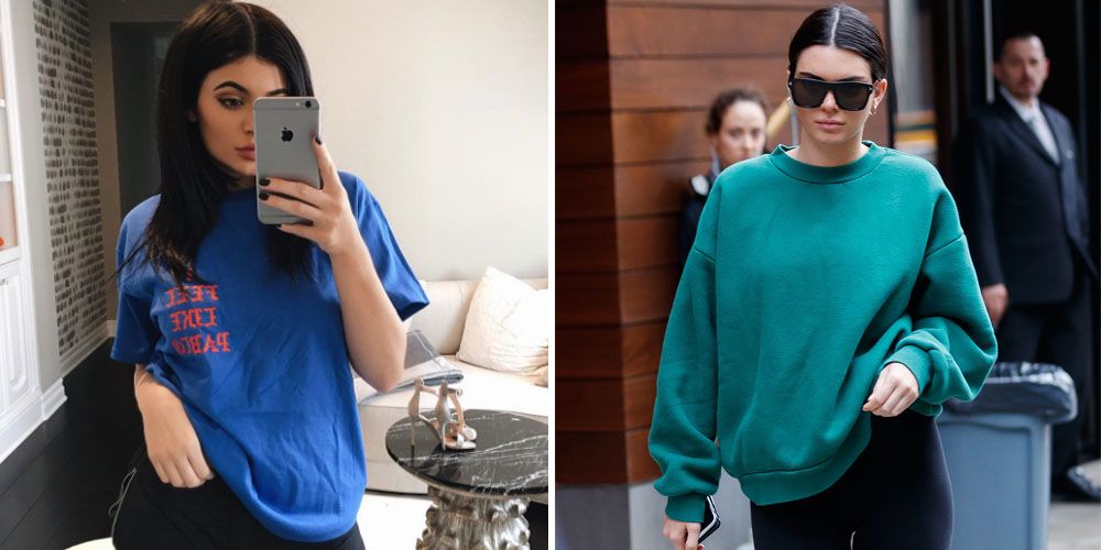 Kylie jenner outlet oversized hoodie