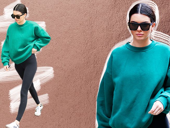 Kendall Jenner Made a Hooded Sweatshirt Totally Chic