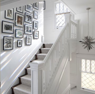 a staircase in a house