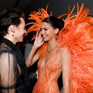 new york, new york may 06 exclusive coverage, special rates apply harry styles and kendall jenner attend the 2019 met gala celebrating camp notes on fashion at metropolitan museum of art on may 06, 2019 in new york city photo by kevin mazurmg19getty images for the met museumvogue